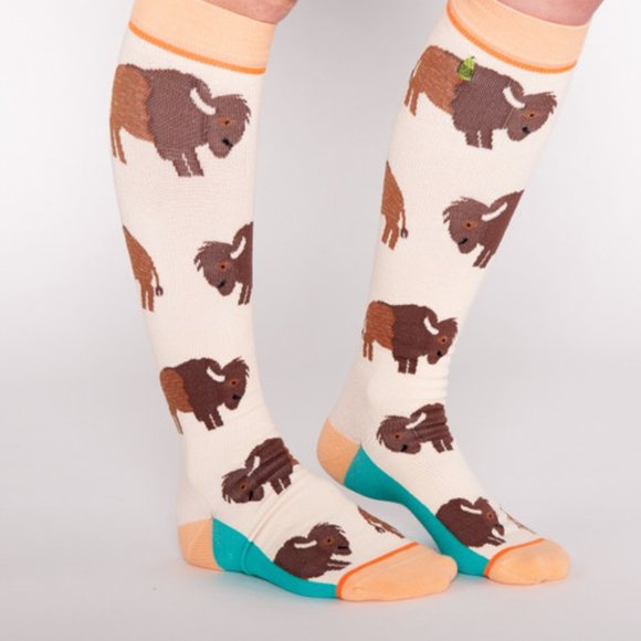 Bison Compression Socks - Picture 1 of 2